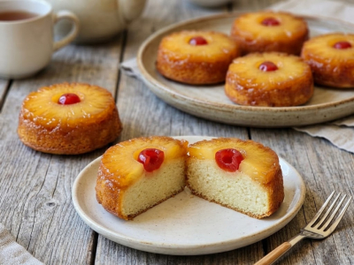 Les Mini Moelleux Façon Tatin à l'Ananas 