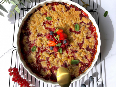 Recette Crumble aux fruits de notre enfance