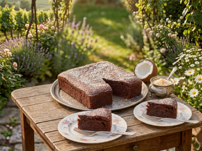 Le Fondant Chocolat & Cœur Noix de Coco Express