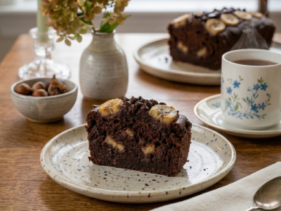 Recette Banana Bread Moelleux Chocolat & Pépites