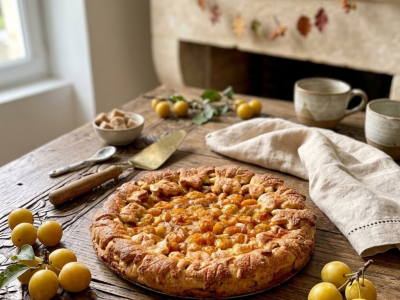 Recette Tarte Rustique aux Mirabelles 