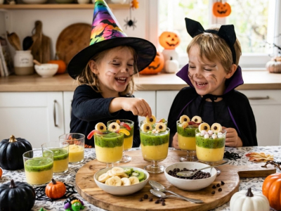Recette Crème Vanille d'Halloween : Le Marécage des Yeux Globuleux 