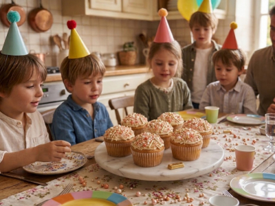 Recette des Mini Muffins Fondants au Caramel et Billes Roses Féeriques