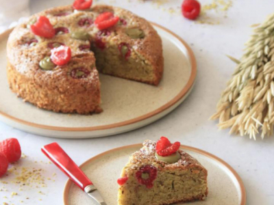 Recette Financier Pistache framboise