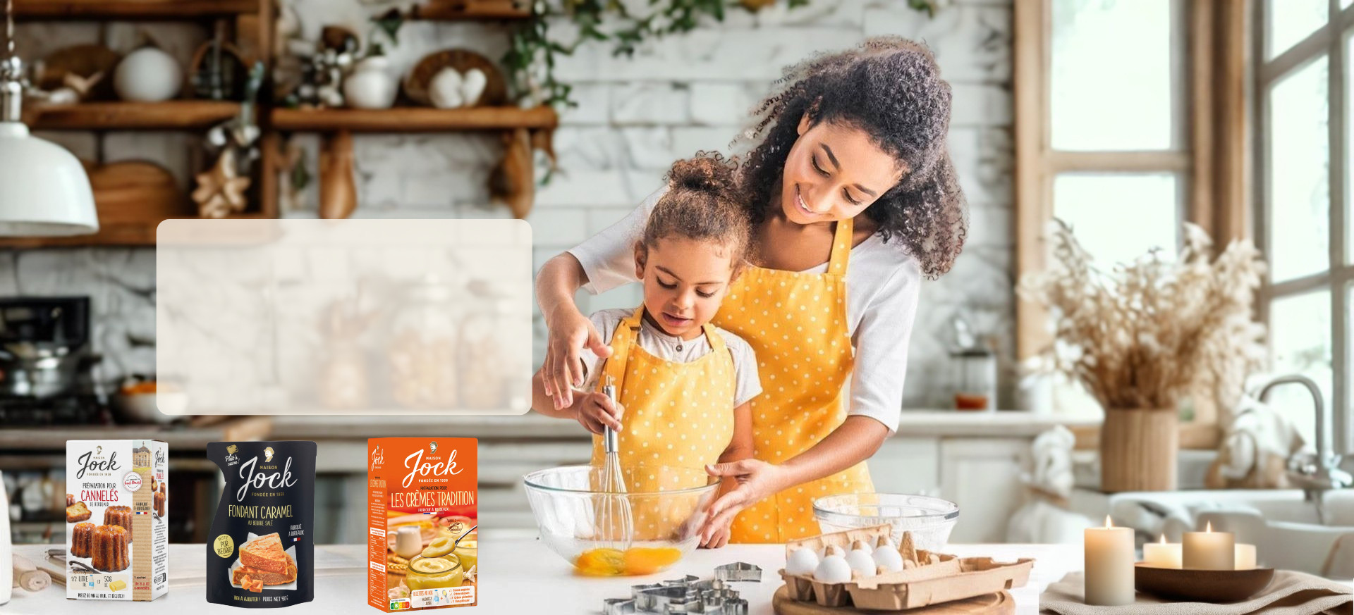 Avec Maison Jock patisser devient un jeu d’enfant !